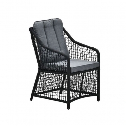 VastoDiningTuinstoelBlackMysticGreyGardenImpressions-Gardenimpressions