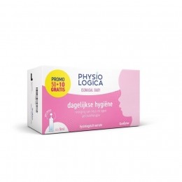 PhysiologicaIsonasalBabyUnidosesFysiologischWater50x5ml10Gratis