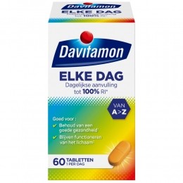GratisVerzending4xDavitamonElkeDag60tabletten