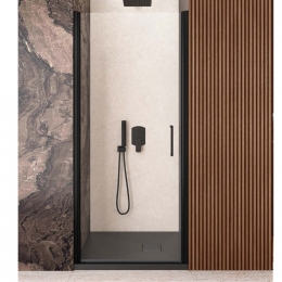 NisdeurLacusGiglioEvo1Klapdeur95x200CmHelderGlasMatZwart