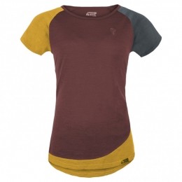 GreziBag-WomensWoodwoolT-ShirtLadyJaneway-T-shirtmaatXSbruin