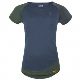 GreziBag-WomensWoodwoolT-ShirtLadyJaneway-T-shirtmaatLblauw