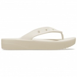 Crocs-WomensClassicPlatformFlip-Sandalenmaat11beige
