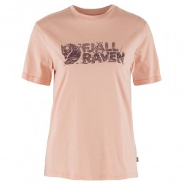 FjllrvenDamesT-shirtLushLogoT-ShirtWchalkroseMaatL