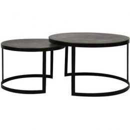 LightlivingSalontafelS262x4176x46cmTRELOantiekbrons-zwart
