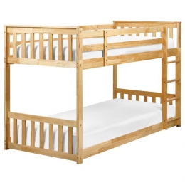 Beliani-LAZER-Kinderbed-Lichtbruin-90x200cm-Hout