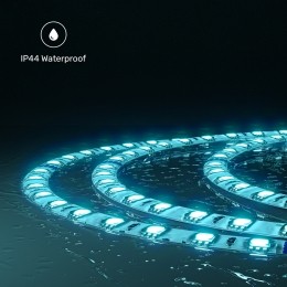 LioraSmartLEDStrip5m-WifiBluetooth-RBG-Metafstandsbediening-IP44voorbinnenenbuiten-SMD5050-60LEDsm