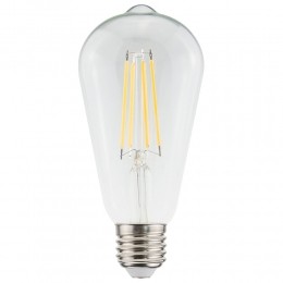 LEDFilamentlampE27-9Watt1055Lumen-ST64Edison-2700KWarmwitlicht-Dimbaar-Helderglas