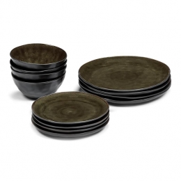 SERAX-PascaleNaessens-PureServiesset12-delig-Grijs