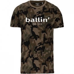 T-shirtKorteMouwBallinEst2013ArmyCamouflageShirt