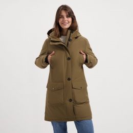 Travelinaposwomen-Parka-Bruin-Maat