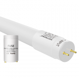 10xLEDTLbuis60cm9Watt990lm3000KFlikkervrijinclstarterT8G13