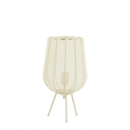 LightLivingPlumeriaTafellamp-H45x25cm-Zand