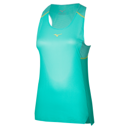 MizunoAeroTankBlauwTurquoiseDamesMaatXL