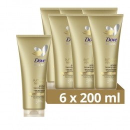 6xDoveZelfbruinendeBodylotionSummerRevivedLight-Medium200ml