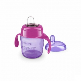 PhilipsAventLekvrijeBekerRoze200ml