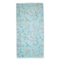 PipStudioLesFleurs-Douchelaken-70x140-Blauw