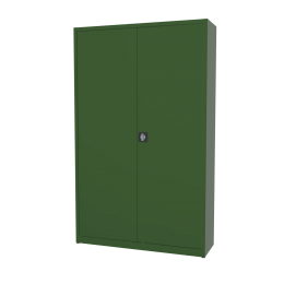 Archiefkastdraaideurkast-4legborden-1950x1200mm-AKP10101ResedagroenRAL6011