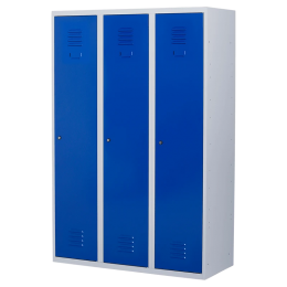 Lockerkast3deurs3delig-breed-LKP-253Witral9010