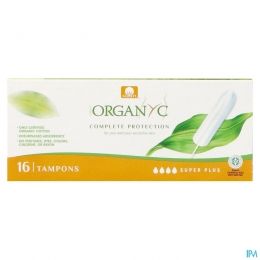 OrganycTamponSuperPlusBiologischKatoen16Stuks