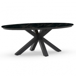 OblongTuintafelMarbleCharcoal200x110cmTierraOutdoor-Tierraoutdoor