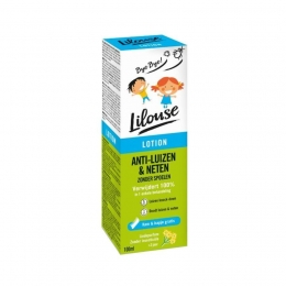 LilouseAntiLuizenenNetenLotionZonderInsecticideVanaf3JaarKamKapjeGratis100ml