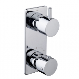 InbouwMuurkraanWiesbadenCaraltbvRegendoucheChroominclInbouwdeel