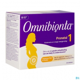 OmnibiontaPronatalKinderwensZwangerschap56Tabletten