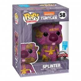 TeenageMutantNinjaTurtlesPOPArtSeriesVinylFigureSplinter9cm