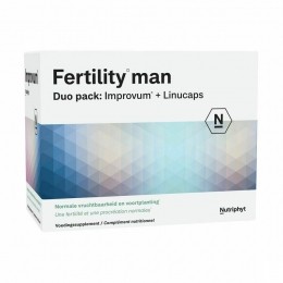 NutriphytFertilityManVoedingssupplementVruchtbaarheidDuoPackImprovumLinucaps