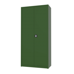 Archiefkastdraaideurkast-4legborden-1950x920mm-AKP10201ResedagroenRAL6011