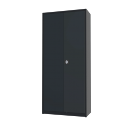 Archiefkastdraaideurkast-4legborden-1800x800mm-AKP10801GitzwartRAL9005AntracietgrijsRAL7016