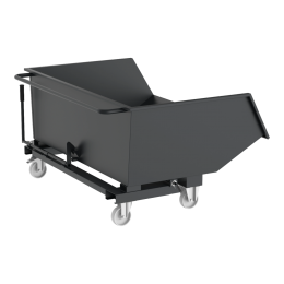 Kiepbakverrijdbaar-600liter-760x1500x1100mm-VIK10301Antracietgrijsral7016