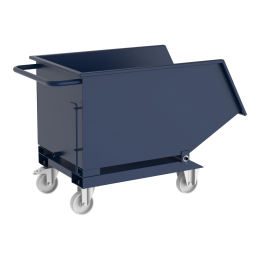 Kiepbakverrijdbaar-250liter-760x600x1000mm-VIK10101Gentiaanblauwral5010