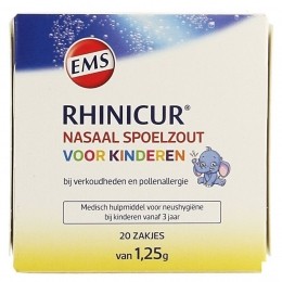RhinicurNeusspoelzoutKinderenSach20x125g