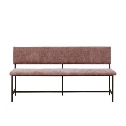 byfonQSpareEetkamerbank-B220cm-Flamingo