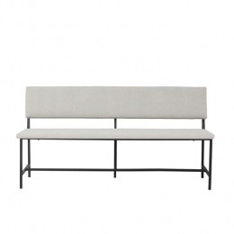 byfonQSpareEetkamerbank-B220cm-Naturel