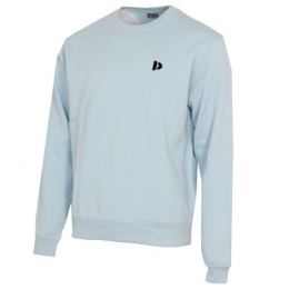 DonnayDonnayHeren-FleeceCrewSweaterDean-Lichtblauw