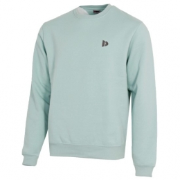 DonnayDonnayHeren-FleeceCrewSweaterDean-Lichtgroen