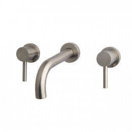 OUTLETBWSWastafelkraanInbouwRound2-knopsRVSLookinclinbouwdeel