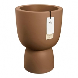 ElhoAmberCoupeRound41-Karamel-L41xBxH58cm-BinnenenBuiten-100gerecycled