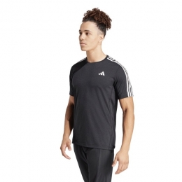 adidasOwnTheRun3-StripesT-shirtHeren