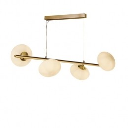 SearchlightPebbleHanglamp4-lichts-Goud