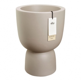 ElhoAmberCoupeRound41-Balancedbeige-L41xBxH58cm-BinnenenBuiten-100gerecycled
