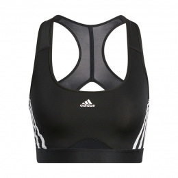 adidasWorkout3StripesMediumSupportBraDames