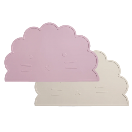 Dutsi-2-PackSiliconenPlacematBabyLeeuw-ZachtrozeBeige