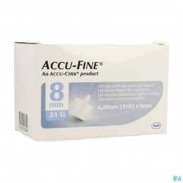 AccuFine31g8mm100
