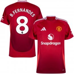 ManchesterUnitedShirtThuis2024-2025BFernandes8