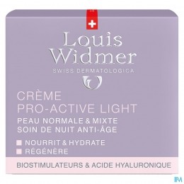 LouisWidmerPro-ActiveLightNachtcrmeGeparfumeerd50ml