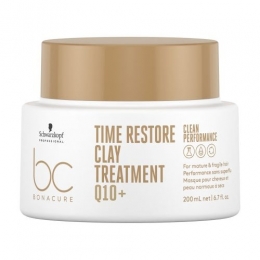 SchwarzkopfBonacureCleanPerformanceTimeRestoreClayTreatment200ml